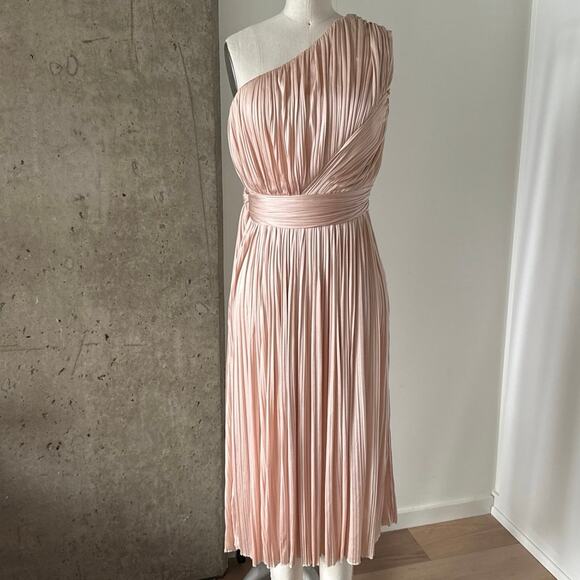 Givenchy Pleated Jersey Dress SZ 36 - Picture 1 of 13